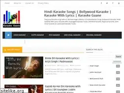 Sites similar to karaokegaane.blogspot.com
