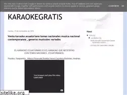 Sites similar to karaokegratisecuador.blogspot.com