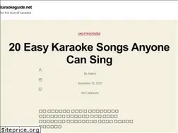 Sites similar to karaokeguide.net