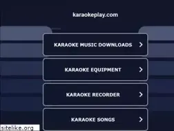 Sites similar to karaokeplay.com