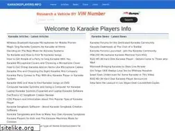 Sites similar to karaokeplayers.info