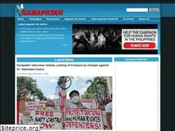 Sites similar to karapatan.org
