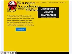 Sites similar to karateacademyonline.com