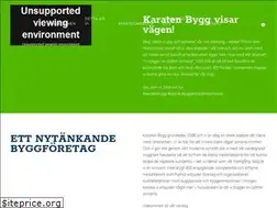 Sites similar to karatenbygg.se