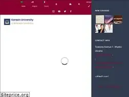 Sites similar to karazin.university