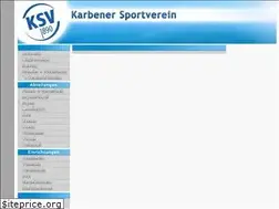 Sites similar to karbener-sportverein.de
