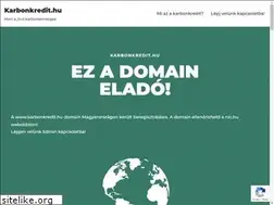 Sites similar to karbonkredit.hu