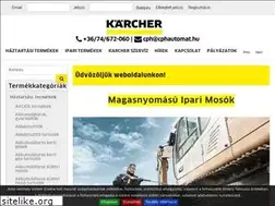 Sites similar to karcherstore.hu