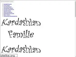 Sites similar to kardashianfamilie.com