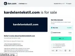 Sites similar to kardelentekstil.com
