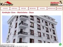 Sites similar to kardesleryapisove.net