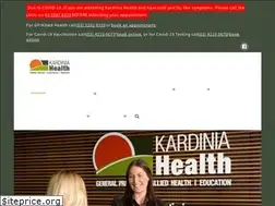 Sites similar to kardiniahealth.com.au