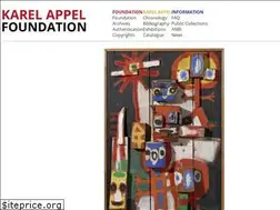 Sites similar to karelappelfoundation.com