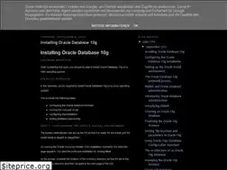 Sites similar to karen-oracle10g.blogspot.com