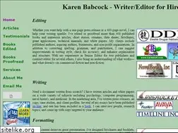Sites similar to karenbabcock.com