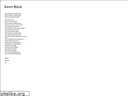Sites similar to karenblack.com.au