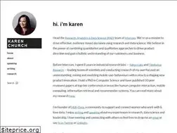 Sites similar to karenchurch.com