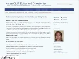 Sites similar to karencioffifreelancewriter.com