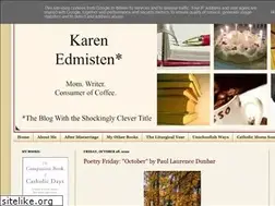 Sites similar to karenedmisten.blogspot.com