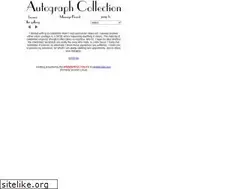 Sites similar to karensautographs.com