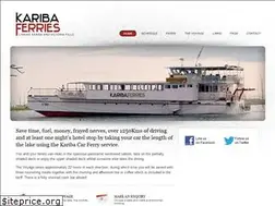 Sites similar to karibaferries.com