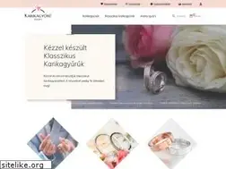 Sites similar to karikagyuruwebshop.hu