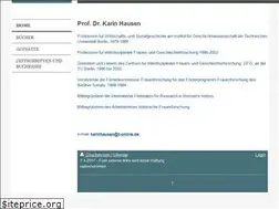 Sites similar to karin-hausen.de