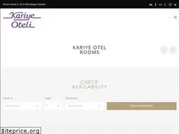 Sites similar to kariyeotel.com