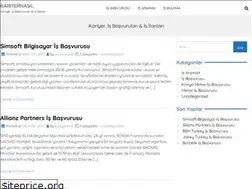 Sites similar to kariyernasil.com