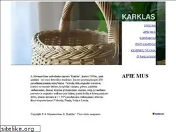 Sites similar to karklas.lt