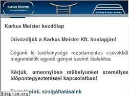Sites similar to karkusmeister.hu