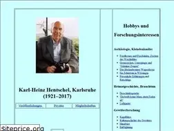 Sites similar to karl-heinz-hentschel.net