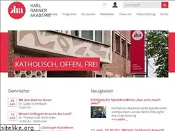 Sites similar to karl-rahner-akademie.de