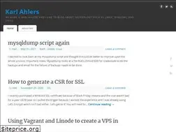 Sites similar to karlahlers.com
