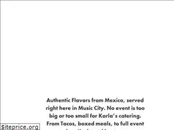 Sites similar to karlascatering.com