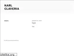 Sites similar to karlclaveria.com
