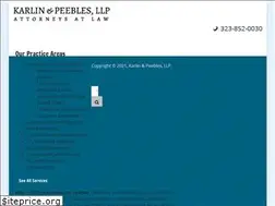 Sites similar to karlinpeebles.com