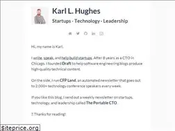 Sites similar to karllhughes.com