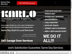 Sites similar to karlogaragedoorsandgates.com