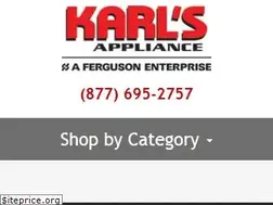 Sites similar to karlsappliance.com