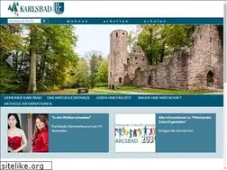 Sites similar to karlsbad.de