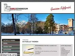Sites similar to karlsgymnasium-bgl.de