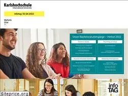 Sites similar to karlshochschule.de