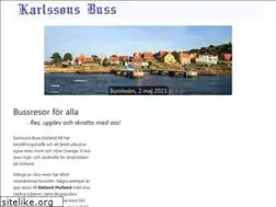 Sites similar to karlssonbuss.nu