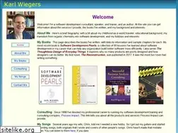 Sites similar to karlwiegers.com