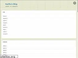 Sites similar to karlxu.com