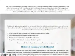 Sites similar to karmaayurvedahospital.com