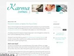 Sites similar to karmacontinued.com