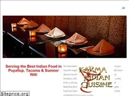 Sites similar to karmaindiancuisinepuyallup.com