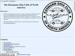 Sites similar to karmannghia.org